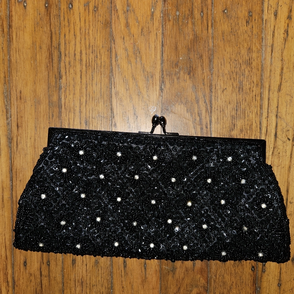 Vintage Carlo Fellini beaded bag